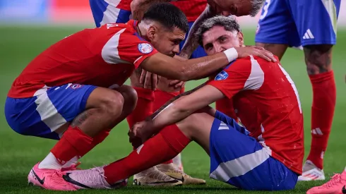 Diego Valdés nuevamente se vio afectado por lesiones.