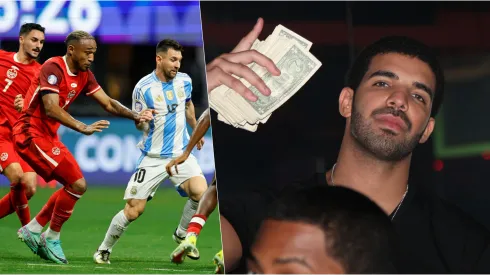 Drake podría ganar una millonada si Canadá si gana a Argentina.