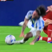 Vergonzoso: la patada fantasma a Rodrigo de Paul que Piero Maza compró en la Copa América