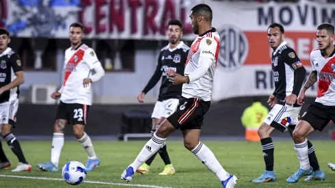 David Martínez le marcó a Colo Colo en la goleada 4-0 de River Plate.