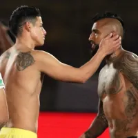 Un parcero más: Arturo Vidal celebra la clasificación de Colombia a la final de Copa América