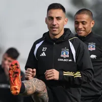 Almirón cuenta cuándo Javier Correa podrá jugar en Colo Colo: \'Tiene un físico fuerte\'