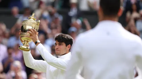 Carlos Alcaraz volvió a superar a Djokovic en la final de Wimbledon