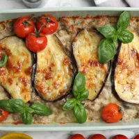 Receta de lasaña de berenjenas con carne deliciosa y fácil de preparar