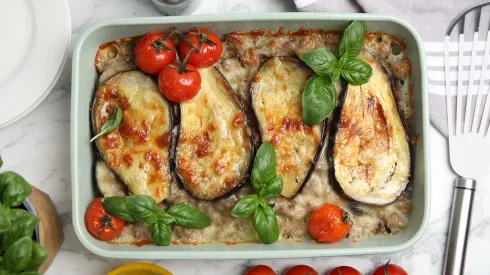 Lasaña de berenjenas