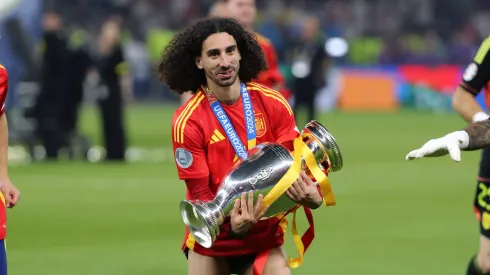 Marc Cucurella fue una de las figuras de España en la Eurocopa