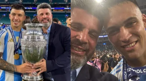 Christian Bragarnik gozó como un niño con la Copa América que ganó Argentina.