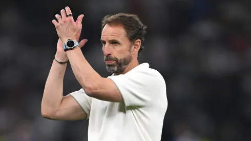 Gareth Southgate en la final de la Euro 2024 que Inglaterra perdió con España.