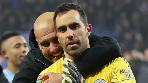 Pep Guardiola ya ha querido a Bravo en su equipo de trabajo.