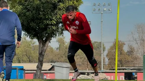 El Huaso entrena solo en Juan Pinto Durán.