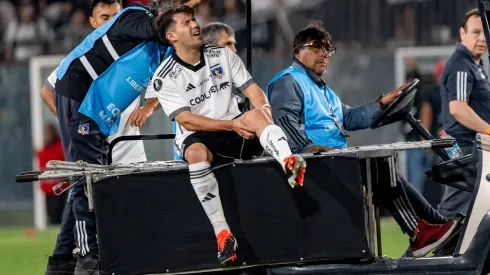 César Fuentes con mucho dolor tras su lesión.