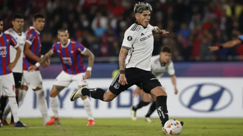 Carlos Palacios le marcó un gol clave a Cerro Porteño.