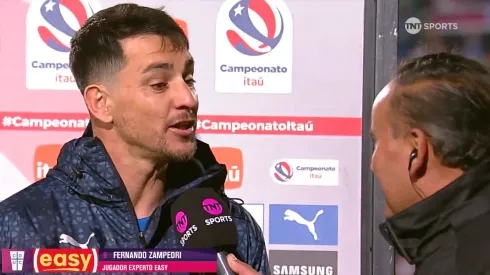 Zampedri demostró que es más chileno que los porotos