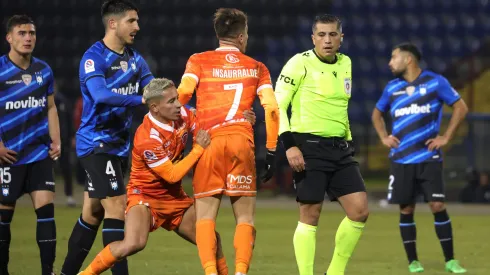 Insaurralde fue expulsado en el polémico duelo entre Cobreloa y Huachipato