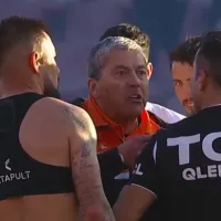 Gustavo Huerta se desquicia con Piero Maza tras la derrota de Cobresal ante Unión Española