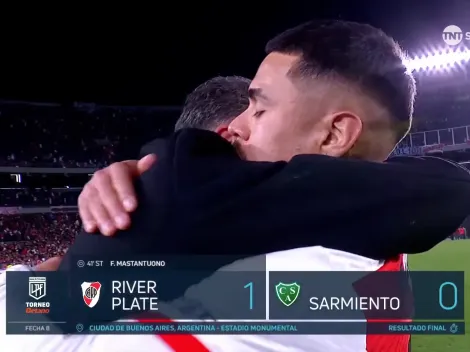 "Te quiero mucho": la linda despedida de Paulo Díaz a Demichelis