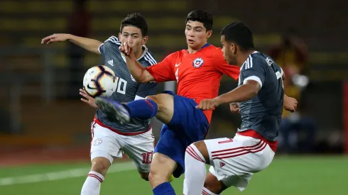 Riquelme defendió la camiseta de la Roja y River buscó su contratación