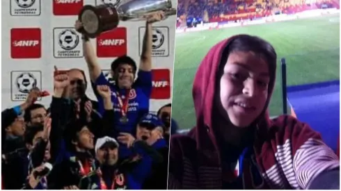 Jonathan Villagra guarda registros como hincha de la U.