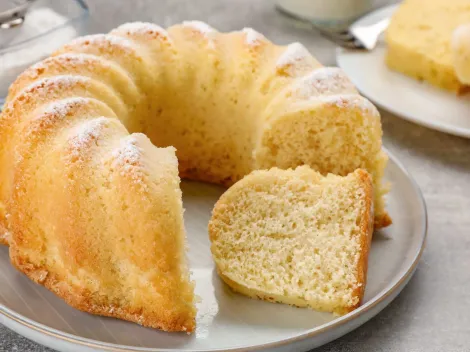 Receta para lograr un queque esponjoso