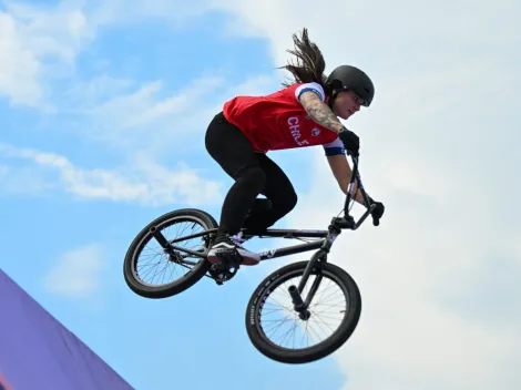 Maca Pérez roza medalla en la final del BMX Freestyle