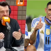Nico Peric vuelve a la carga por el homenaje a Di María: "Se les olvida que le decían cagón"