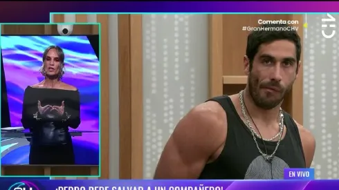 Pedro se molesta con Diana Bolocco por nueva regla