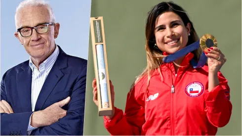 Pedro Carcuro se emocionó con el oro de Francisca Crovetto