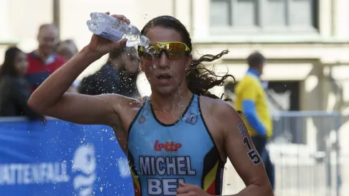 Claire Michel, una triatleta de larga trayectoria.