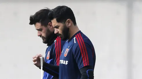 Johnny Herrera y el Tuto de Paul en la U de Chile.