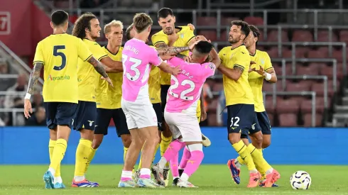 Southampton y Lazio se enfrentaron en un partido que de amistoso no tuvo nada.