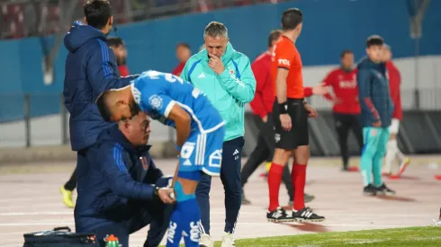 Palacios quedó fuera tras la lesión ante Deportes Copiapó