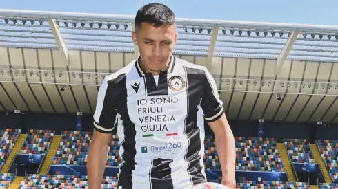 Alexis Sánchez fue presentado en su nuevo club