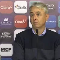 Tiago Nunes la agarra con un periodista por el gol anulado a Everton: \'¡Tienes el soporte de la tele!\'