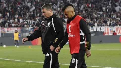 Vidal iba de titular contra Junior, pero...