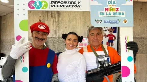 La Reina reunió a ex futbolistas para celebrar a los niños