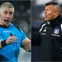 El elocuente recado de Almirón a Anderson Daronco, árbitro de la revancha de Colo Colo ante Junior