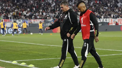 Arturo Vidal es duda en Colo Colo.