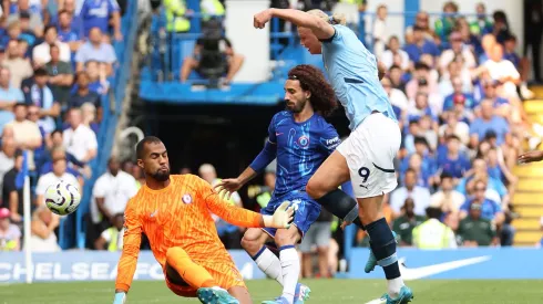 Erling Haaland respondió a las provocación de Marc Cucurella humillándolo con un gol.