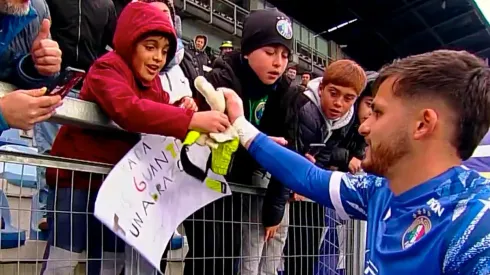 Tomás Ahumada sobre el final del partido del Audax vs Católica.