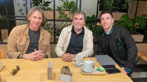 Gareca y Echeverría se reunieron en Buenos Aires