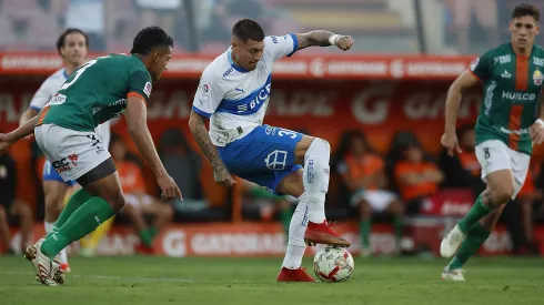 Nicolás Castillo volvió a las canchas pero no pudo ayudar a Universidad Católica.