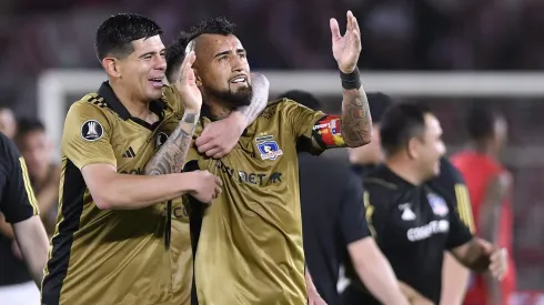 Pavez y Vidal festejan en Barranquilla.