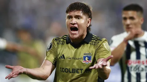Leo Gil por Colo Colo en la Libertadores.