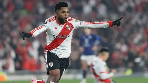 El colombiano Borja marcó uno de los goles de River.