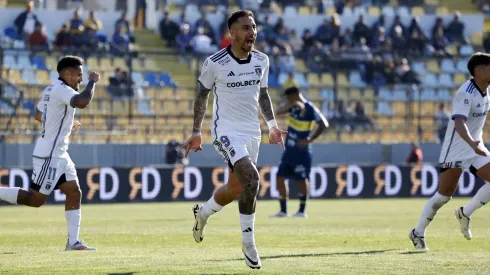 Javier Correa marcó su primer gol con la camiseta de Colo Colo.