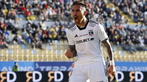 Javier Correa marcó su primer gol con Colo Colo.