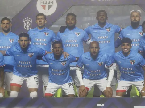 Admirable gesto del Sao Paulo para despedir in situ a Juan Izquierdo