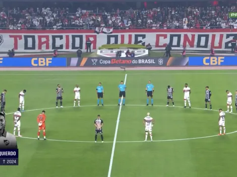 El emotivo minuto de silencio en Sao Paulo por Juan Izquierdo