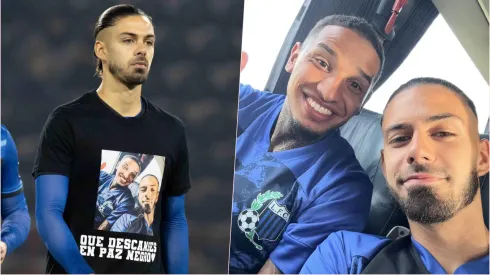 Thiago Vecino le hizo un homenaje a Juan Izquierdo y anotó su primer gol en Huachipato