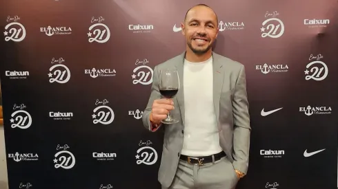 Marcelo Díaz presentó su vino personal.